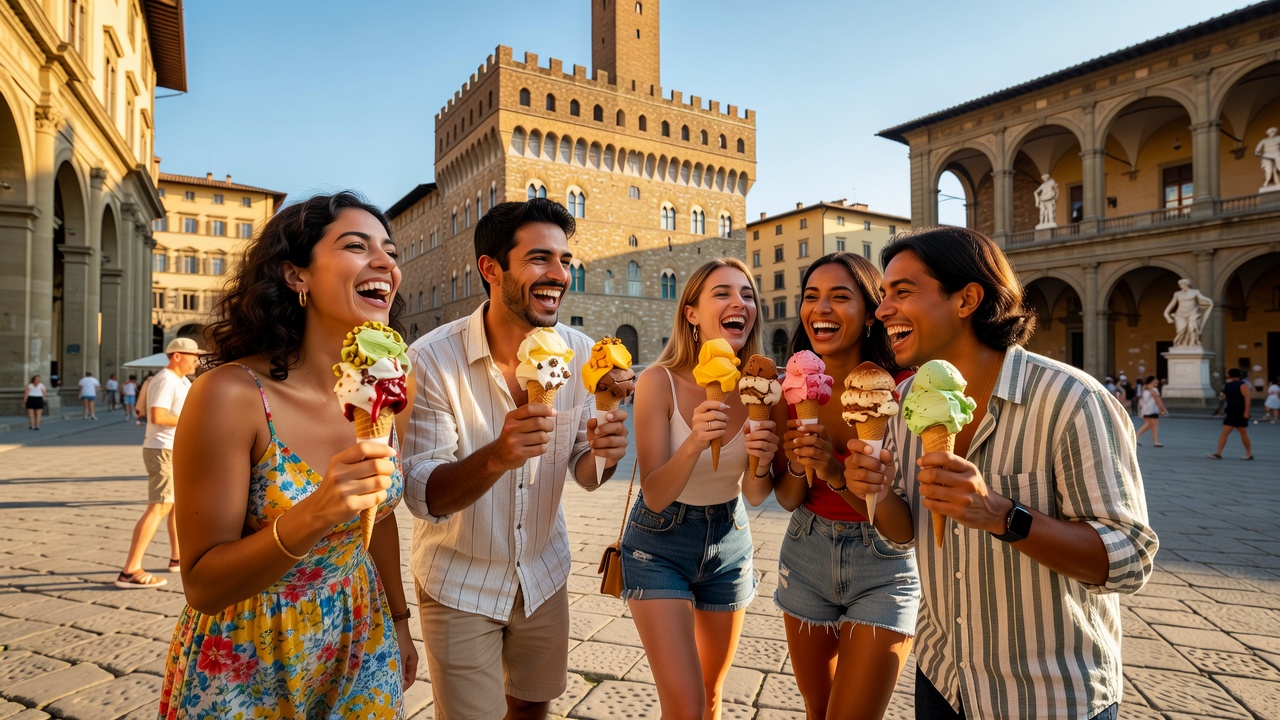 Food Tours in Florence: Un'Esperienza Immersiva - gelateria firenze